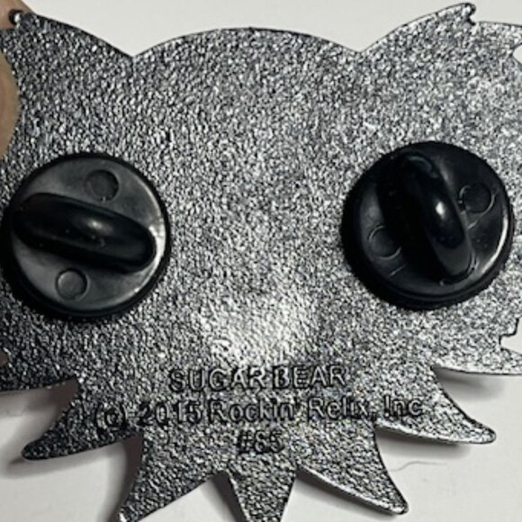 Grateful Dead Sugar Bear Skull 2015 Rockin' Relix #65 Vest, Jacket, Hat, Bag Pin - Picture 5 of 7